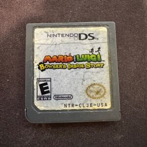 Mario & Luigi‎ Bowsers Inside Story Nintendo DS Game Cartridge NTR-CLJE-USA